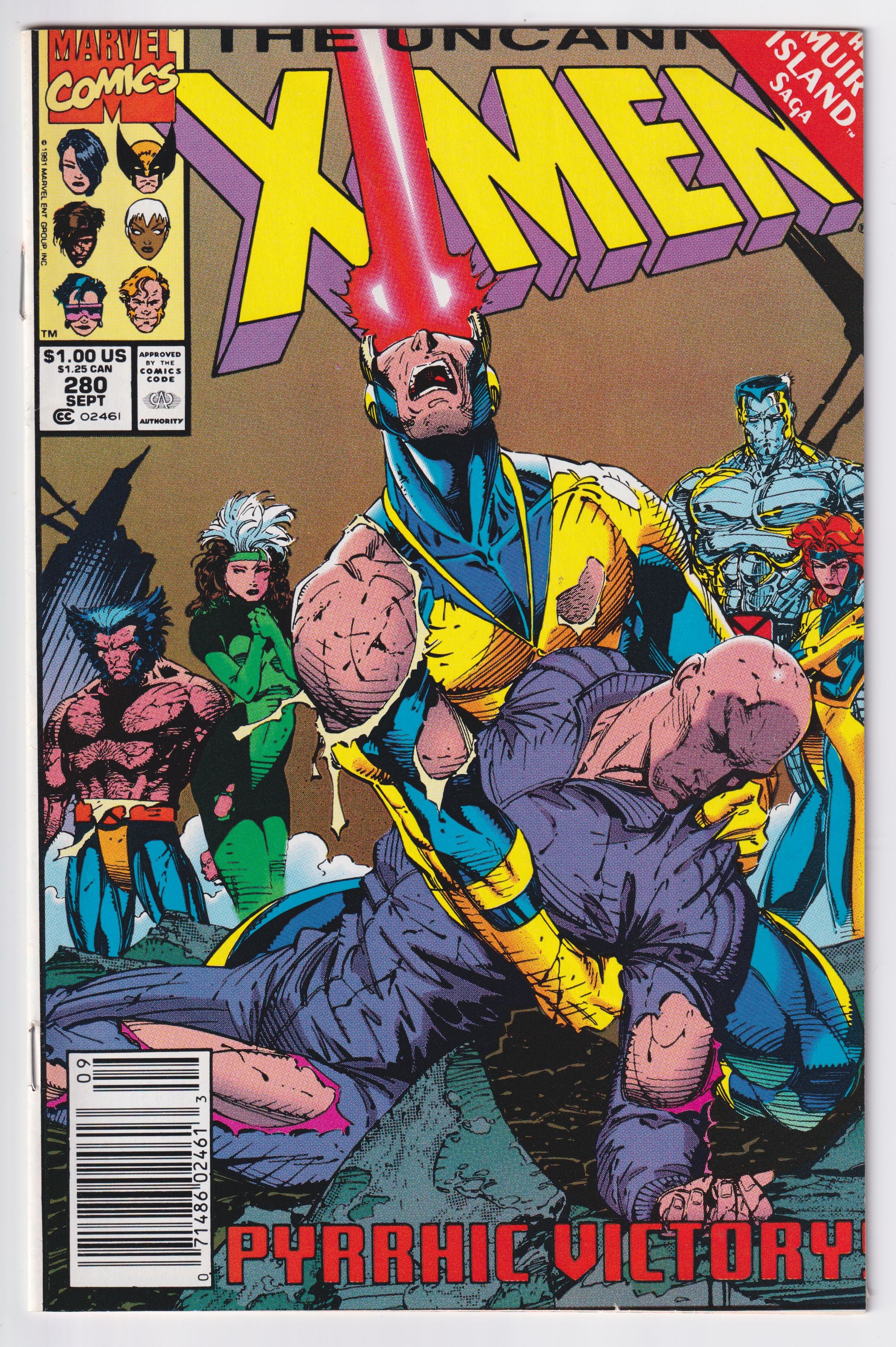 UNCANNY X-MEN (1963) #280 VF