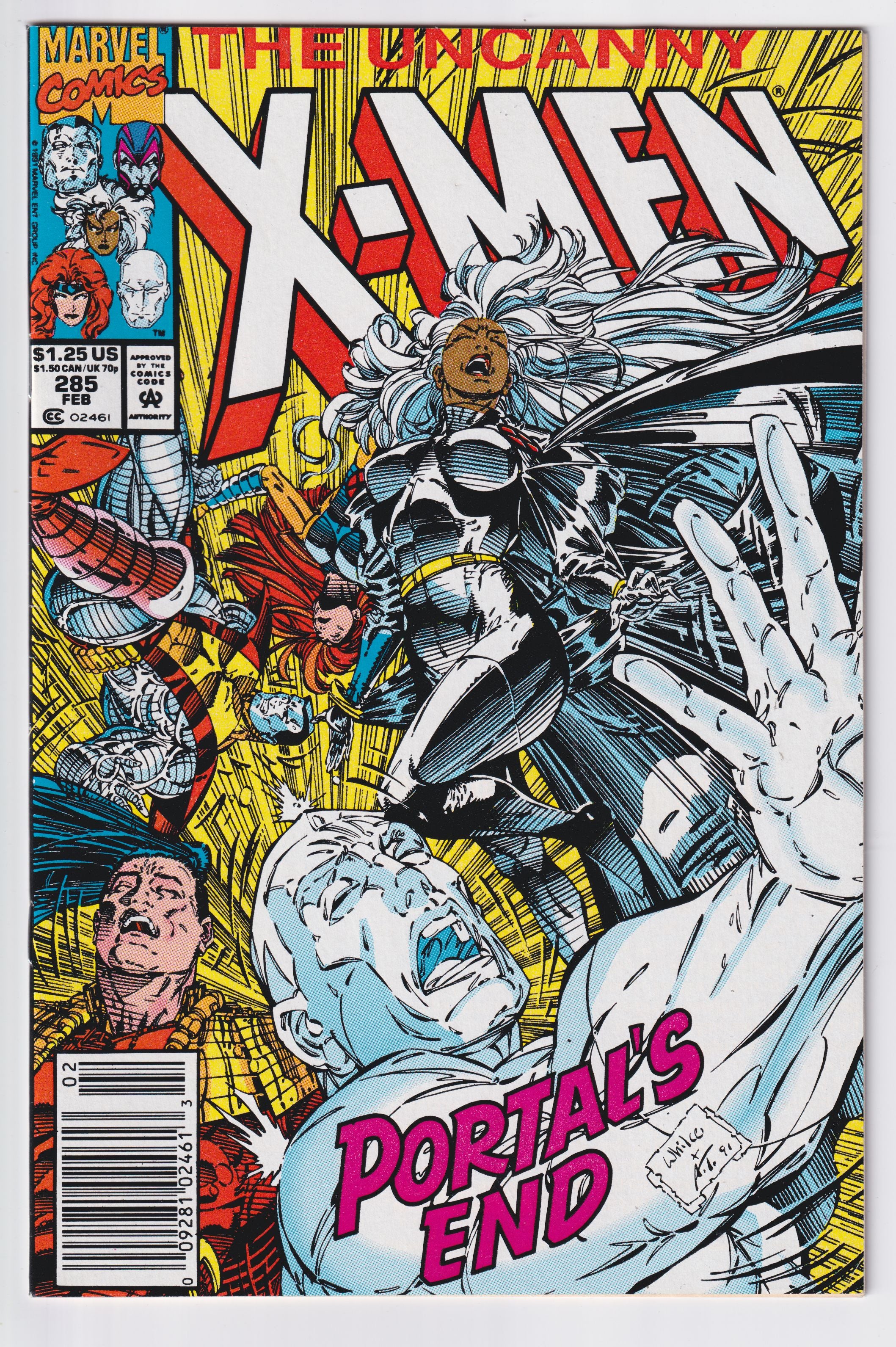UNCANNY X-MEN (1963) #285 VF+