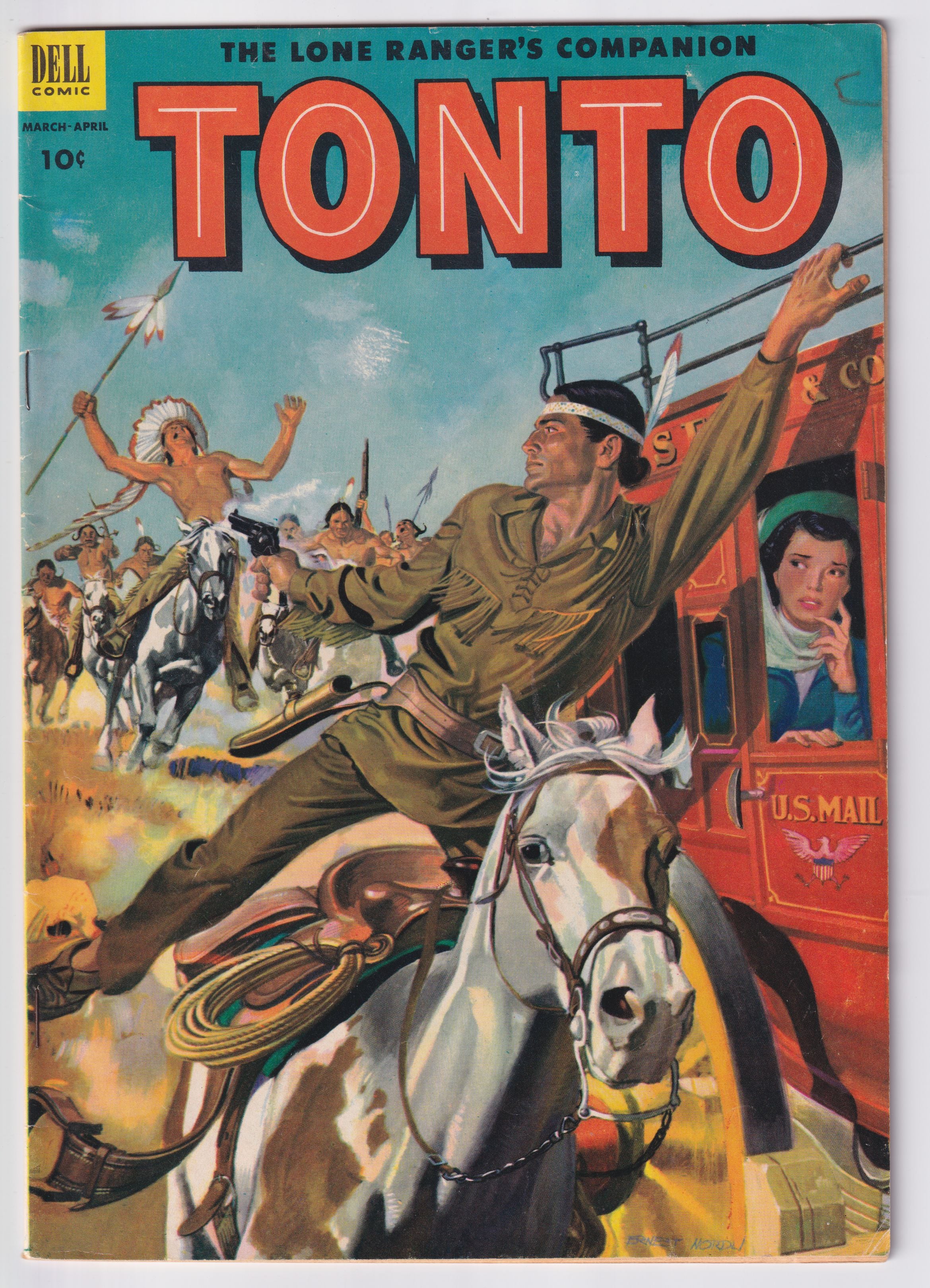 LONE RANGER’S COMPANION TONTO #10 FN/VF