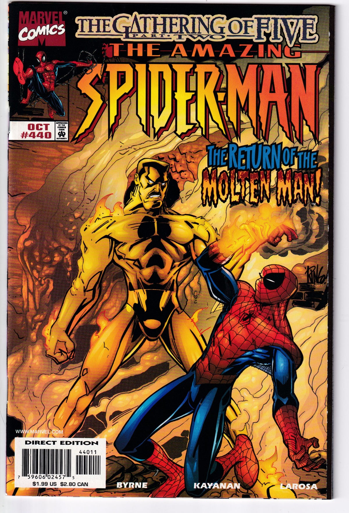 AMAZING SPIDER-MAN (1963) #440 NM-