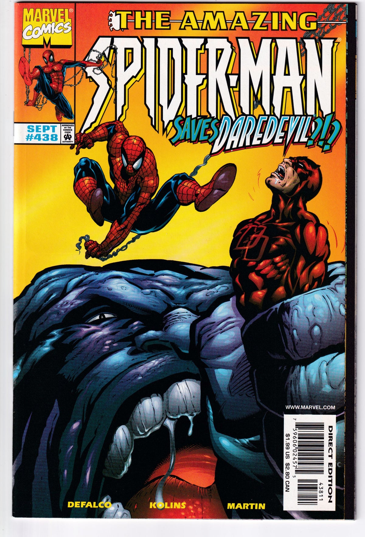 AMAZING SPIDER-MAN (1963) #438 NM-