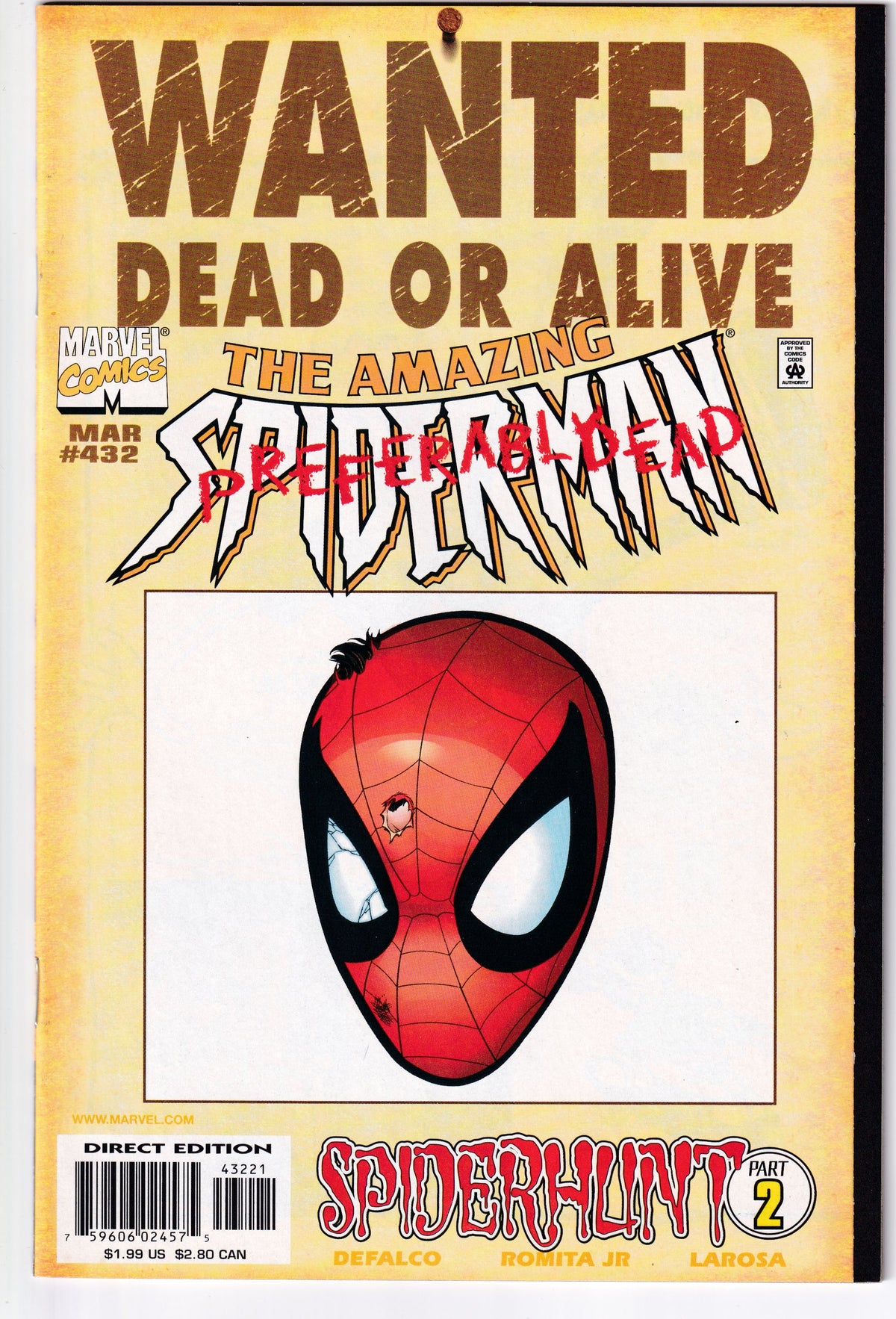 AMAZING SPIDER-MAN (1963) #432 NM-