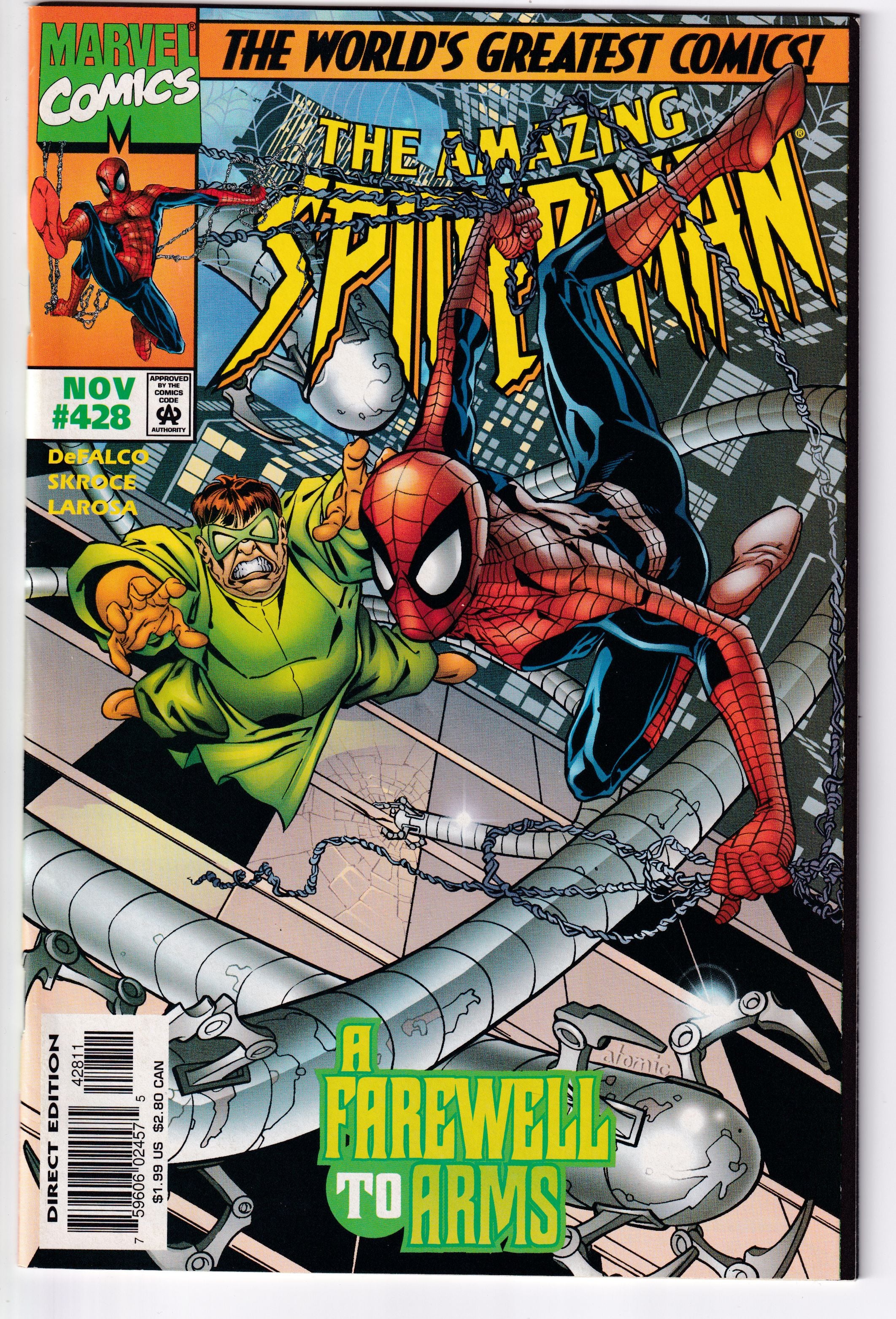 AMAZING SPIDER-MAN (1963) #428 VF/NM