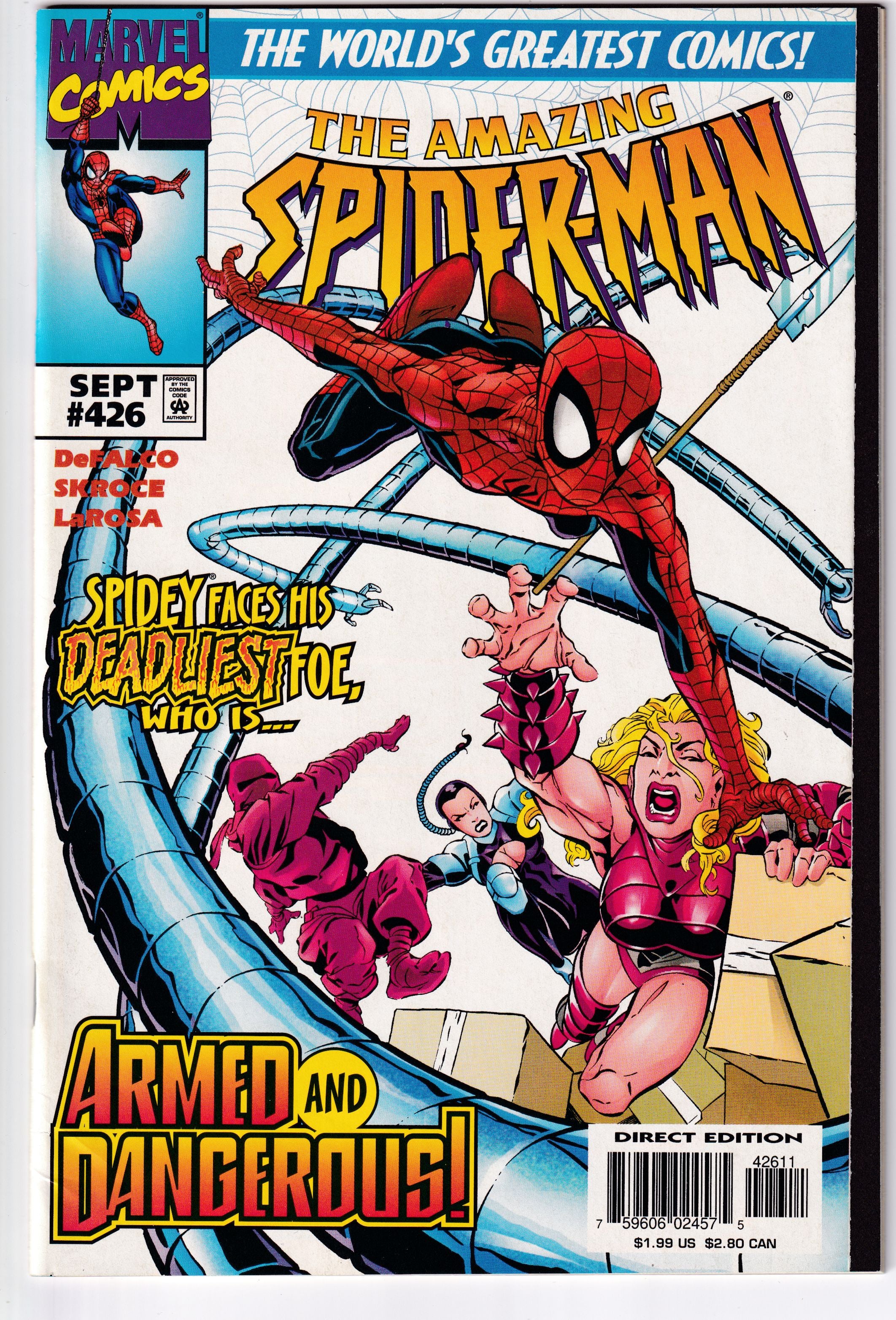 AMAZING SPIDER-MAN (1963) #426 VF-