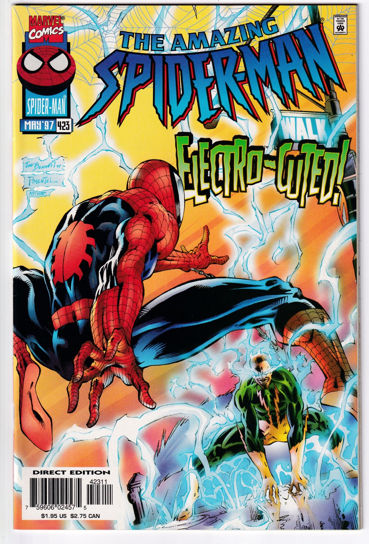 AMAZING SPIDER-MAN (1963) #423 NM-