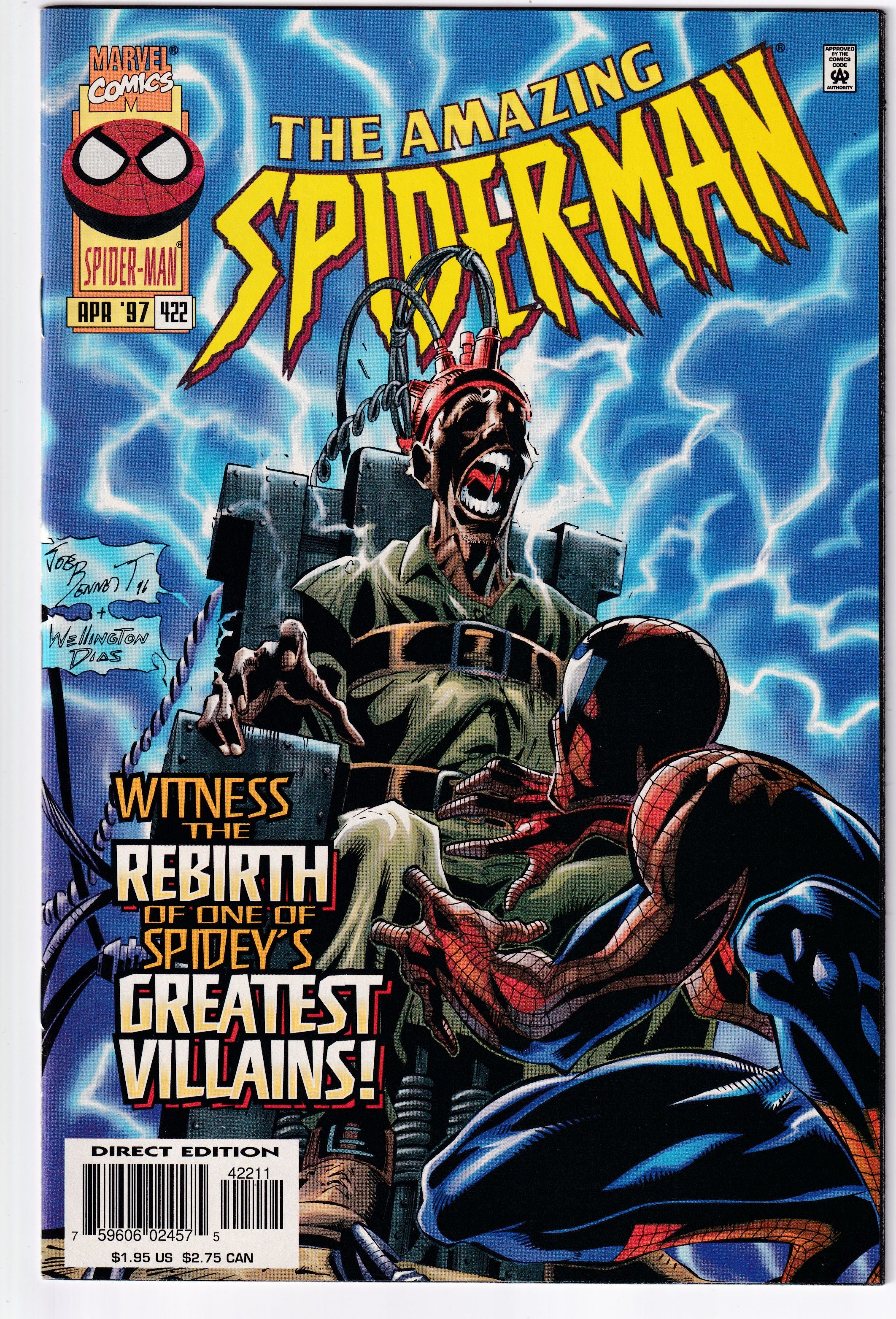AMAZING SPIDER-MAN (1963) #422 NM-