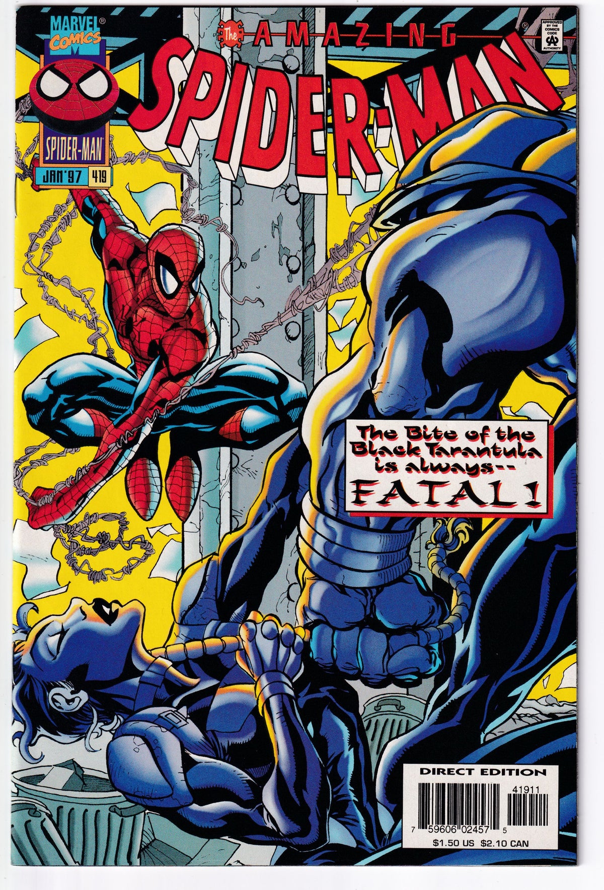 AMAZING SPIDER-MAN (1963) #419 NM-