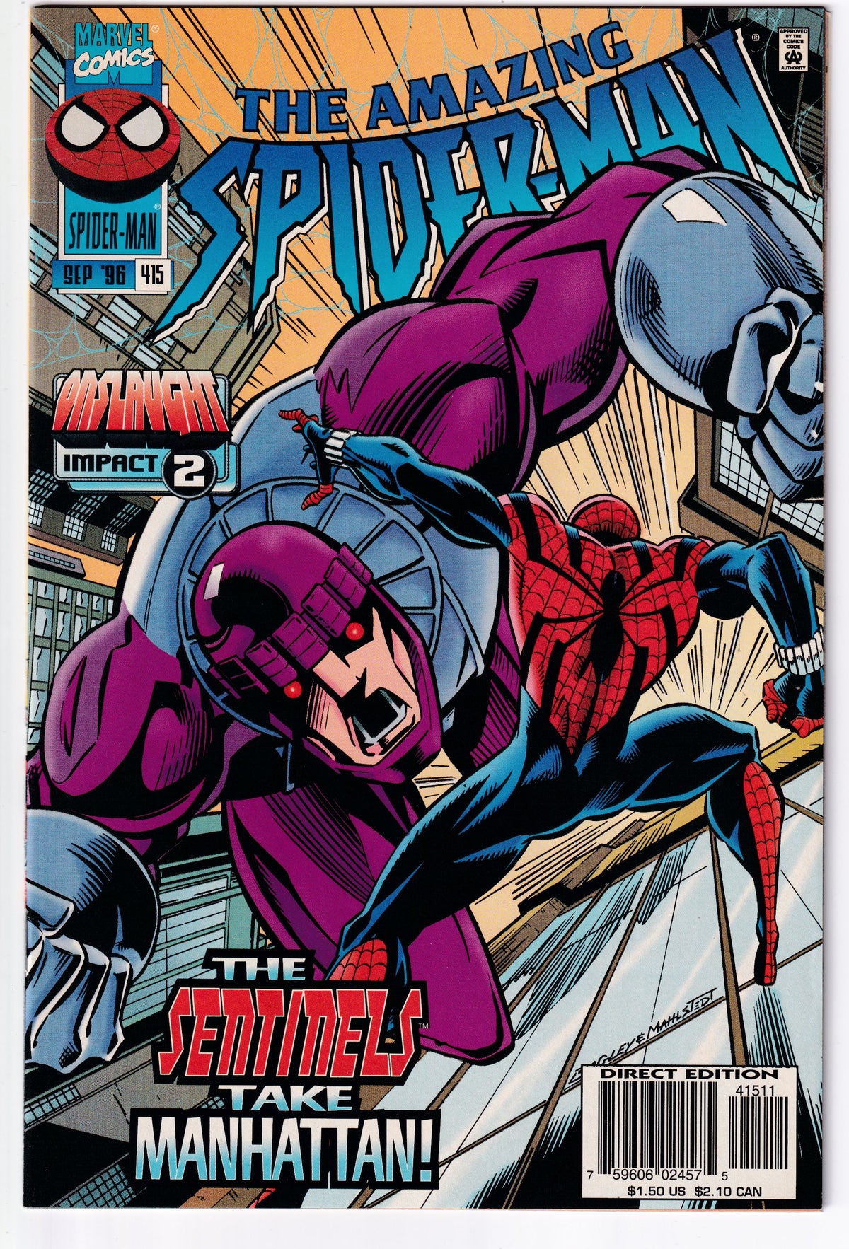 AMAZING SPIDER-MAN (1963) #415 NM