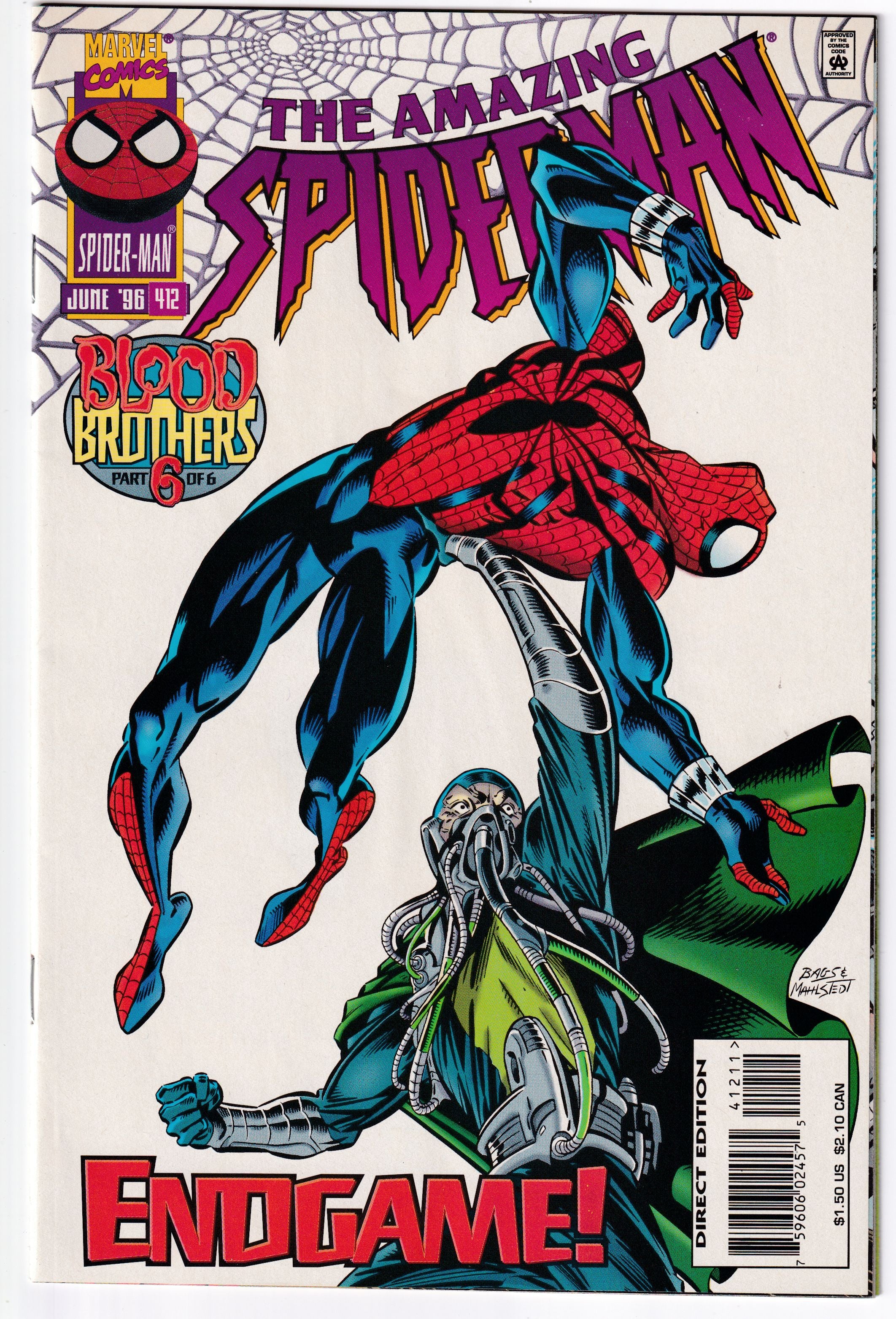 AMAZING SPIDER-MAN (1963) #412 VF/NM