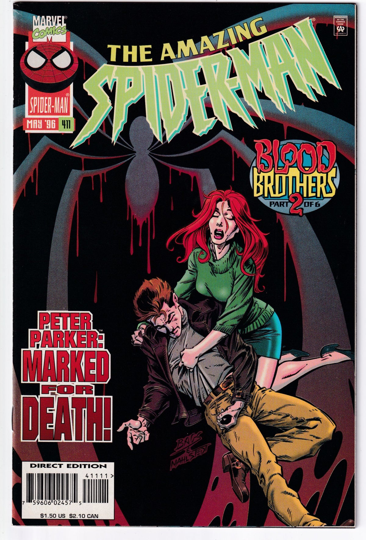 AMAZING SPIDER-MAN (1963) #411 NM-