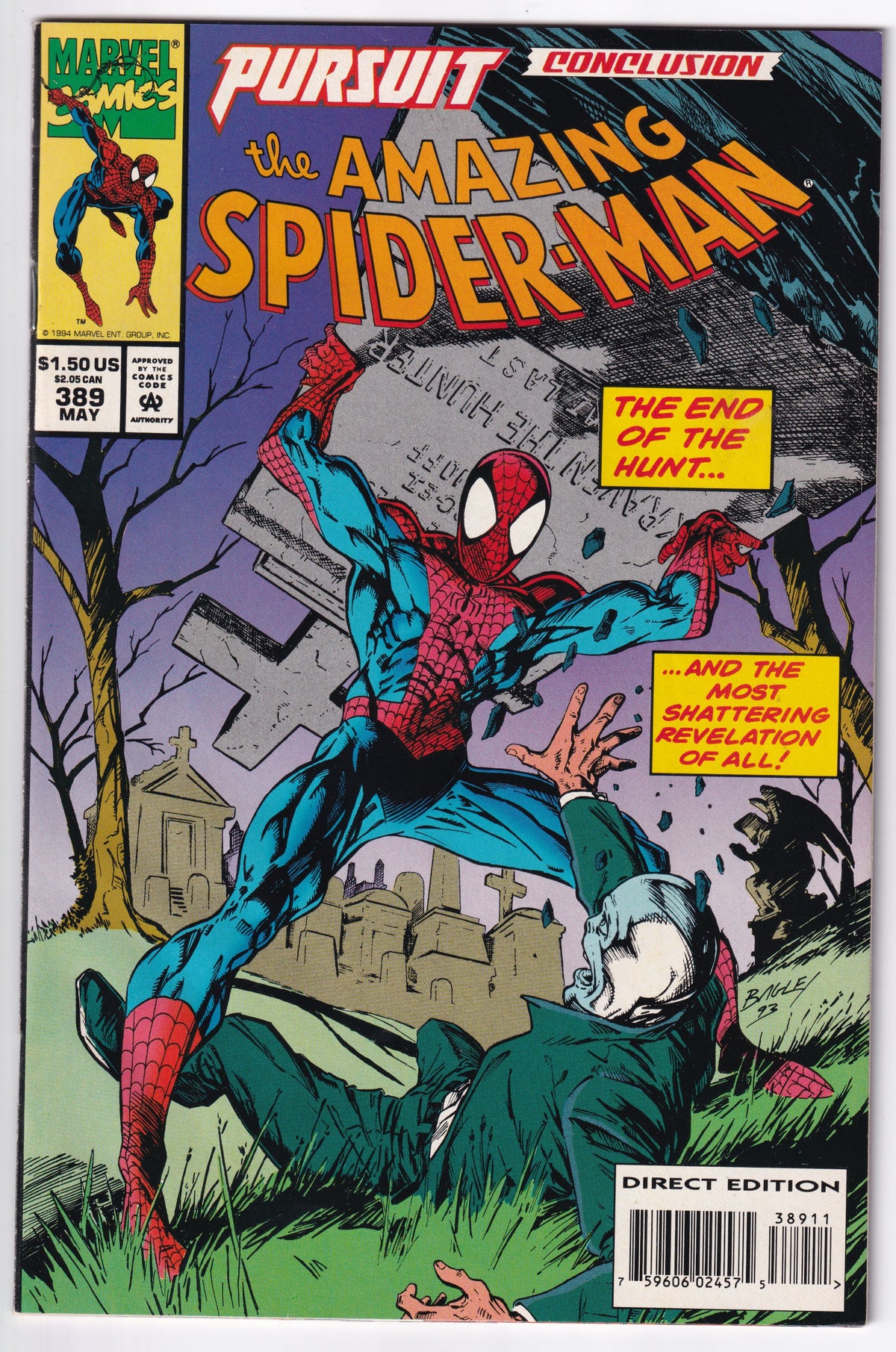 AMAZING SPIDER-MAN (1963) #389 VF/NM