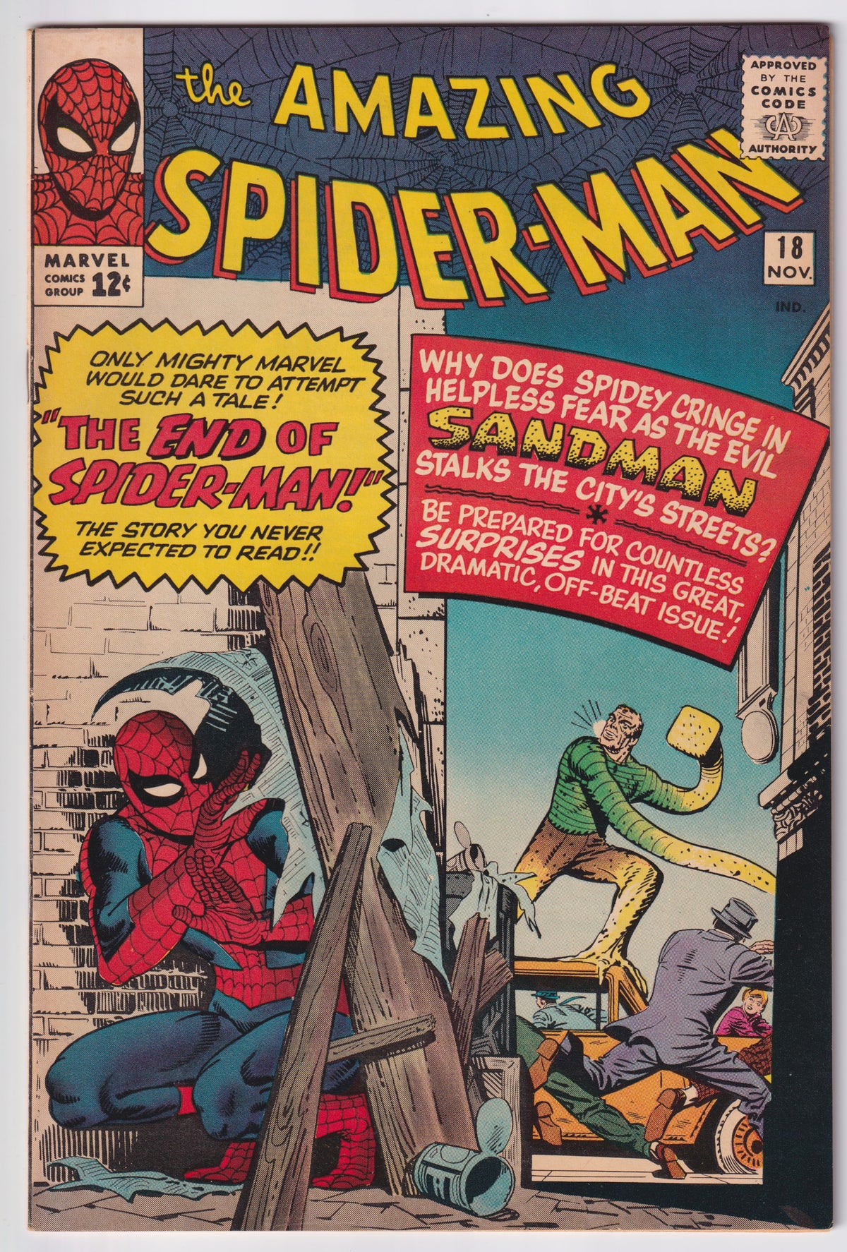 AMAZING SPIDER-MAN (1963) #018 VF+ (8.5)