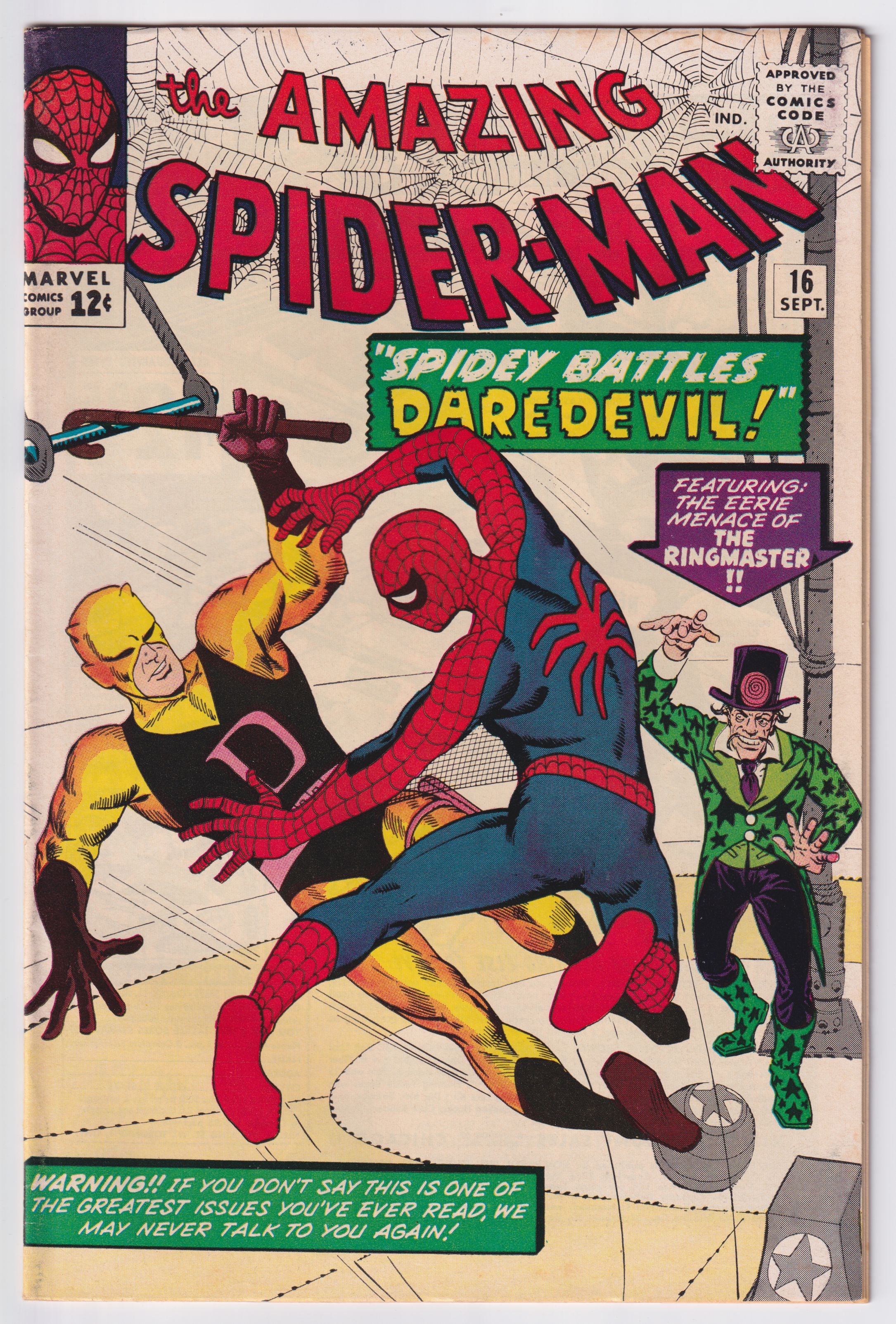 AMAZING SPIDER-MAN (1963) #016 VF