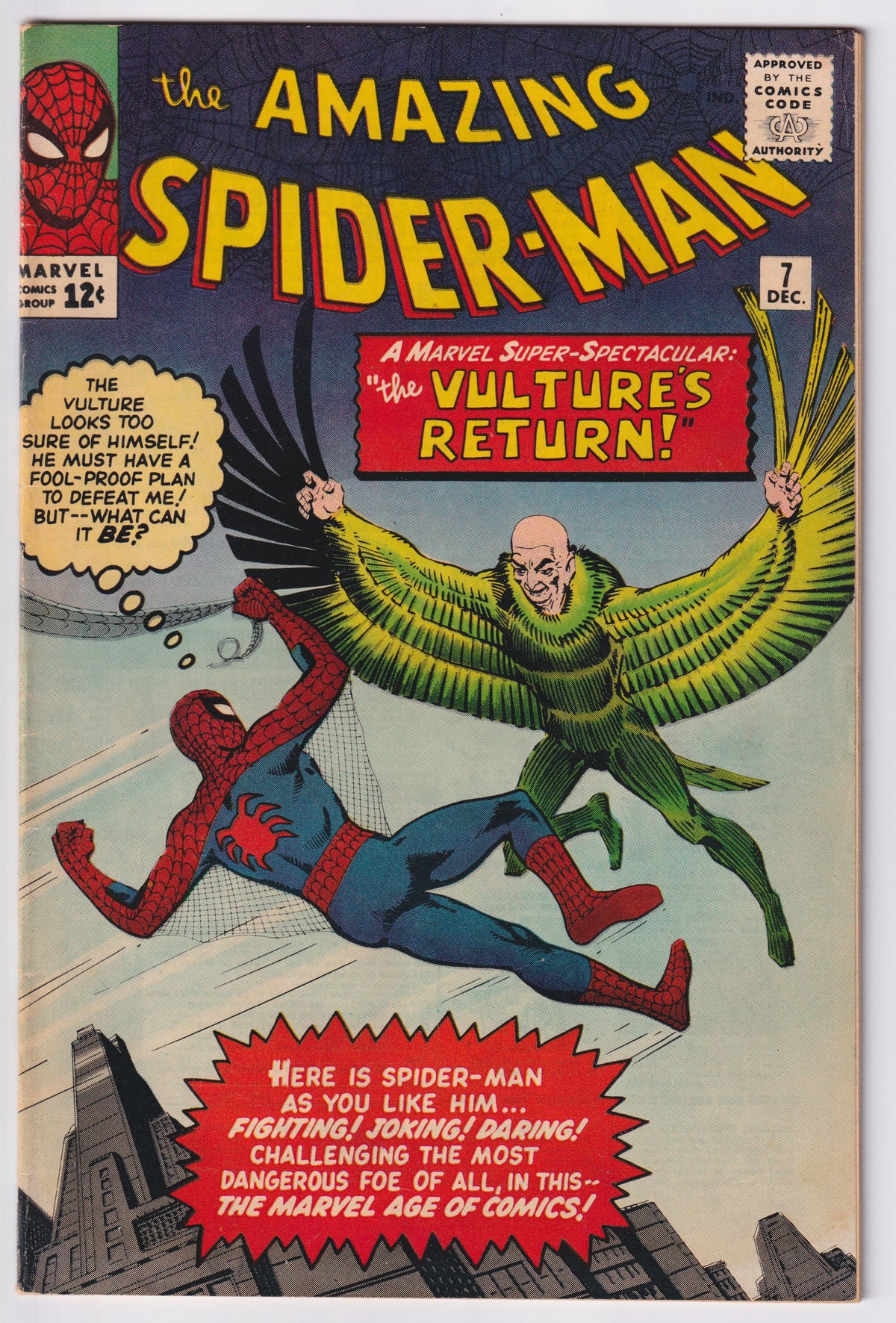 AMAZING SPIDER-MAN (1963) #007 VF- (7.5)