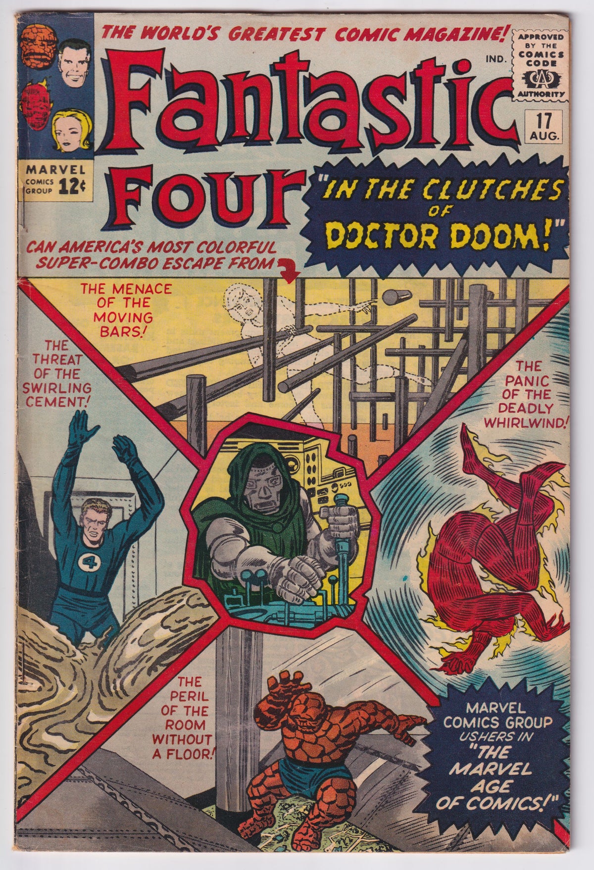 FANTASTIC FOUR (1961) #017 FN+ (6.5)