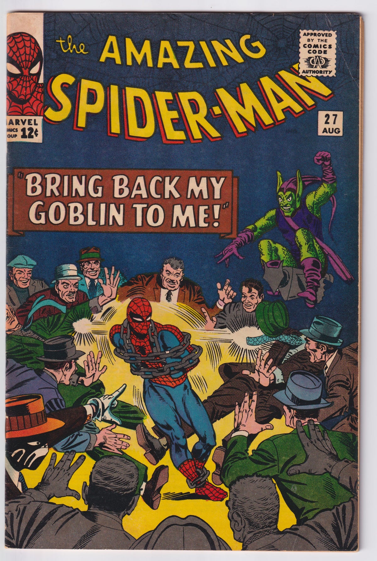 AMAZING SPIDER-MAN (1963) #027 VG+ (4.5)