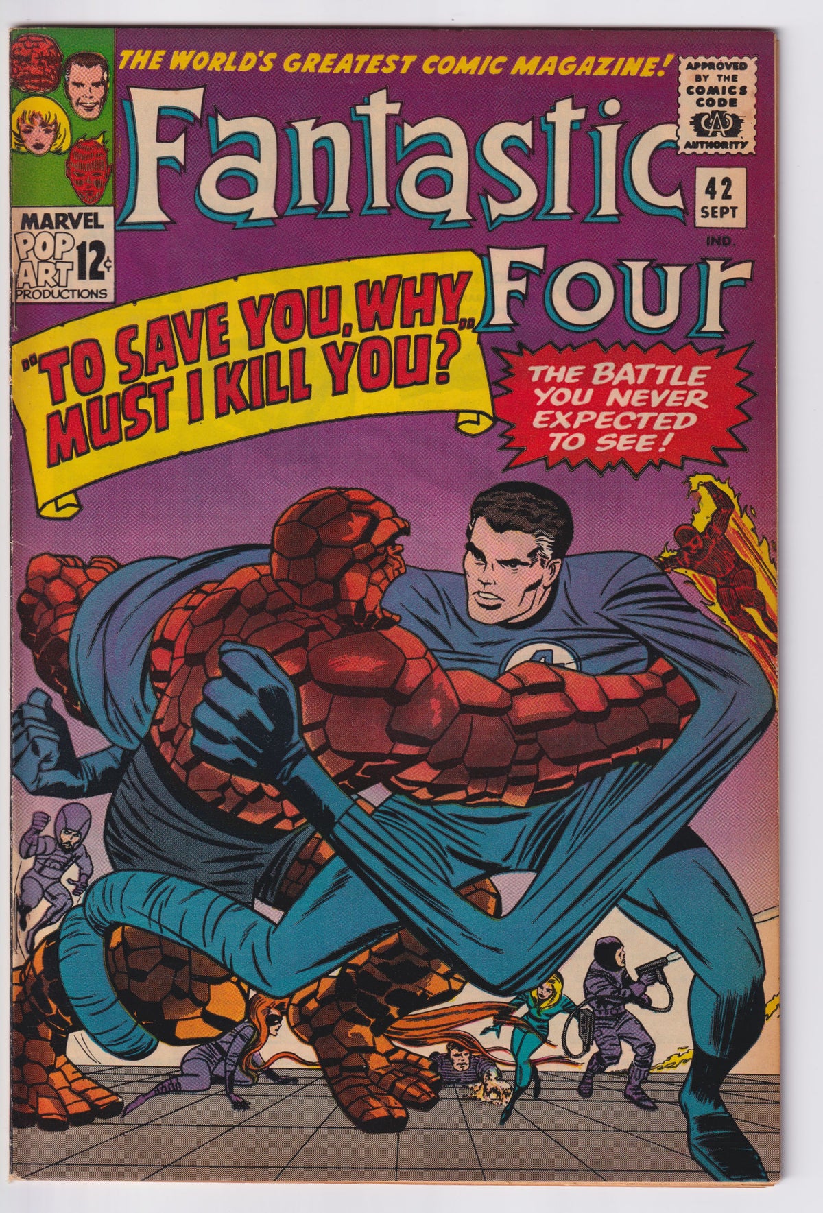 FANTASTIC FOUR (1961) #042 FN+ (6.5)