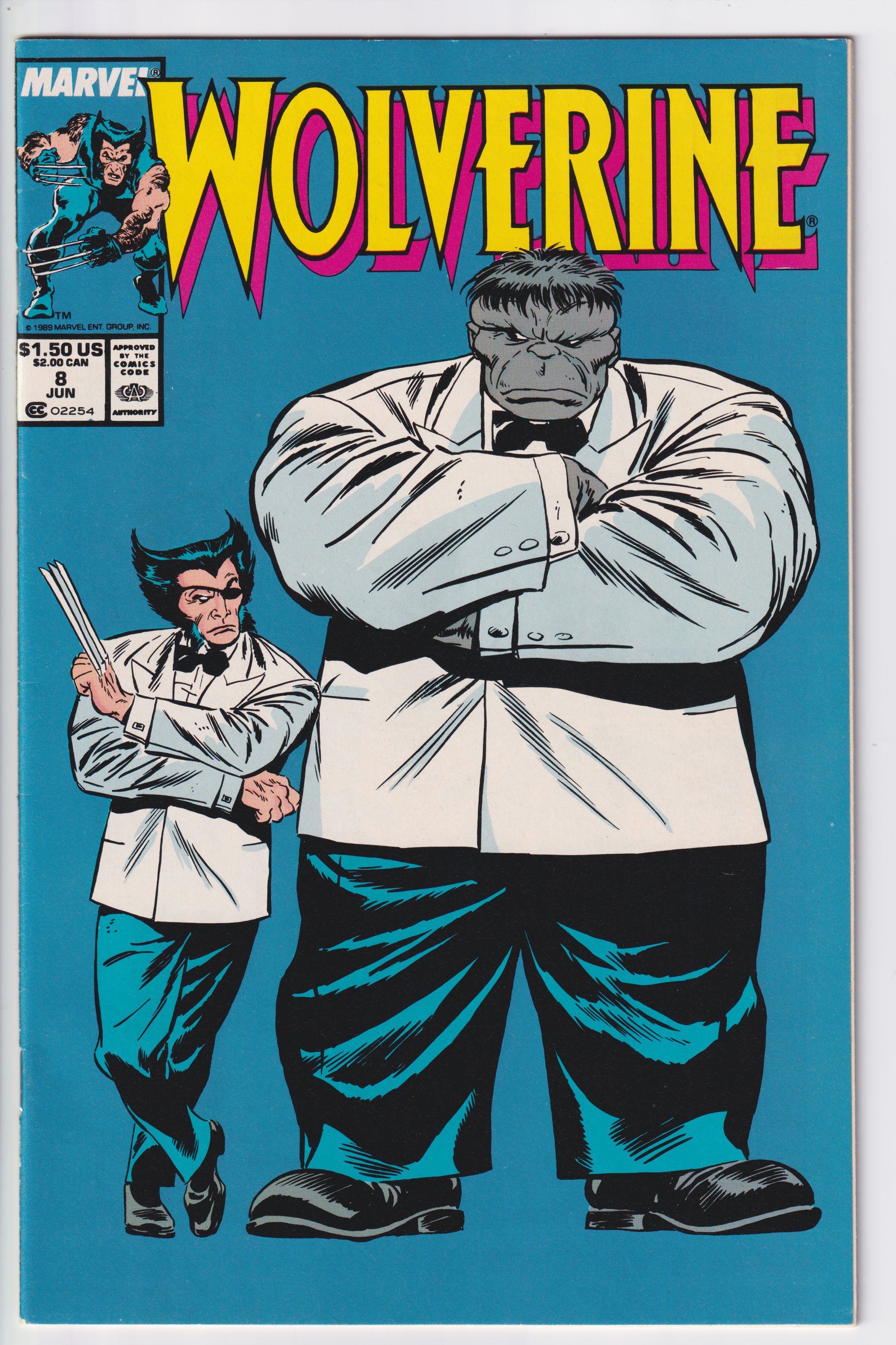 WOLVERINE (1988) #8 VF+