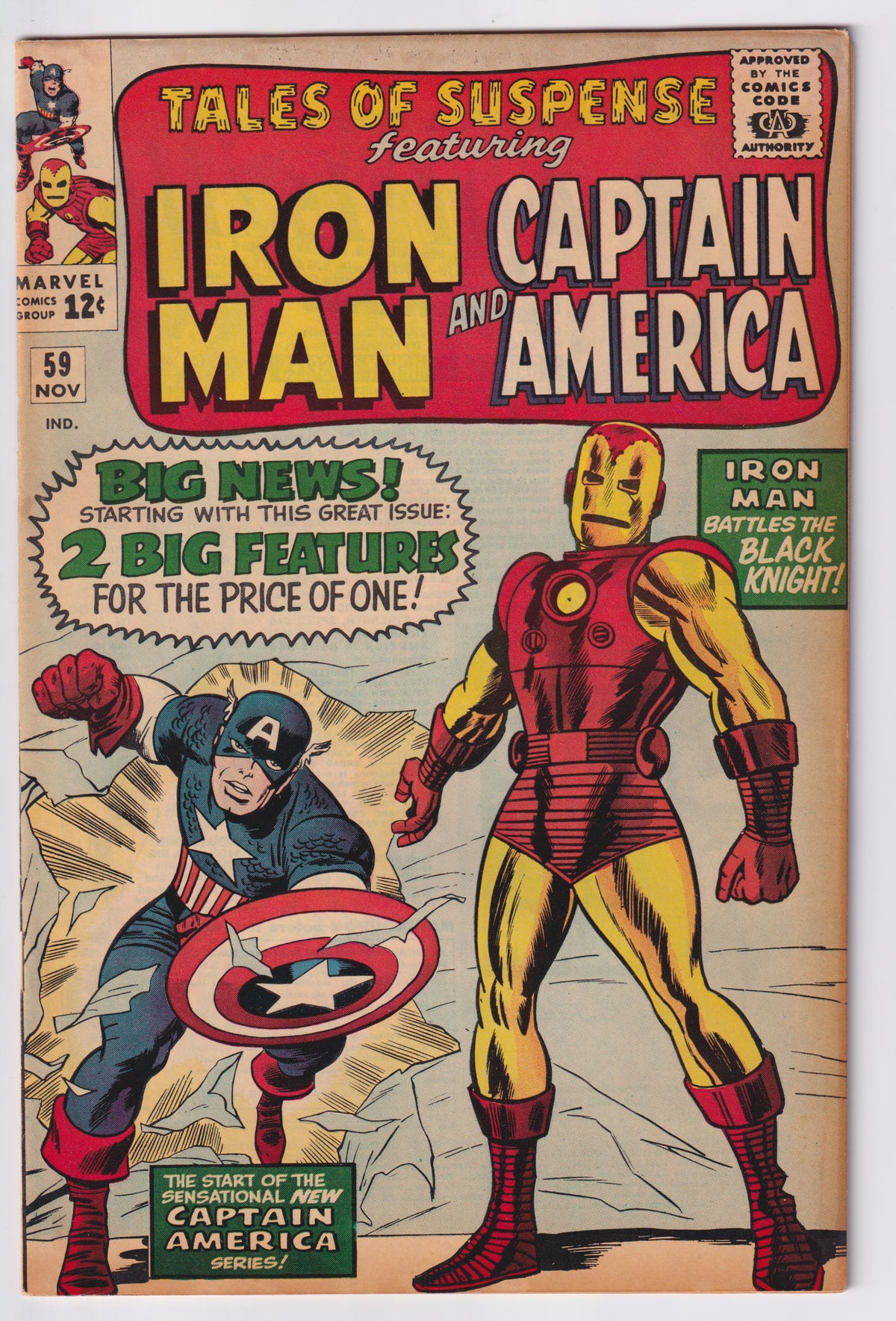 TALES OF SUSPENSE (1959) #59 FN (6.0)
