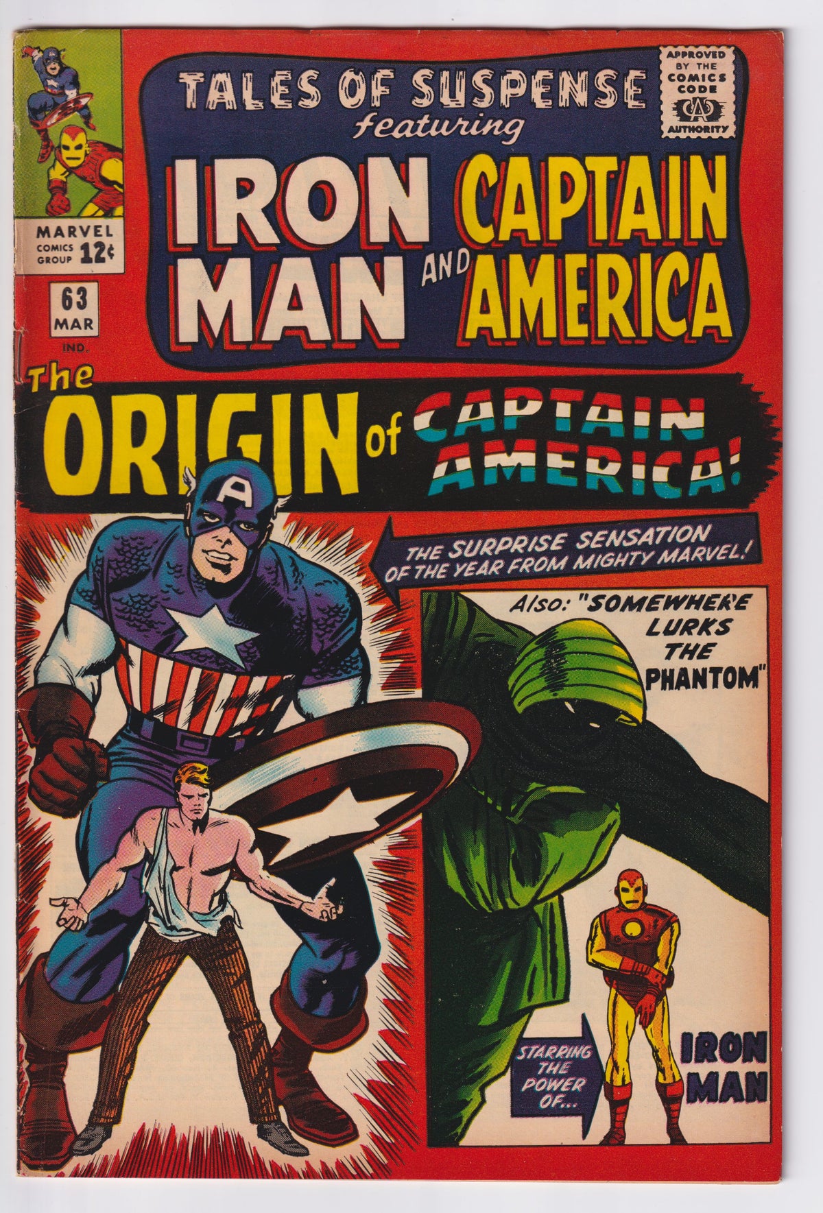 TALES OF SUSPENSE (1959) #63 FN+ (6.5)
