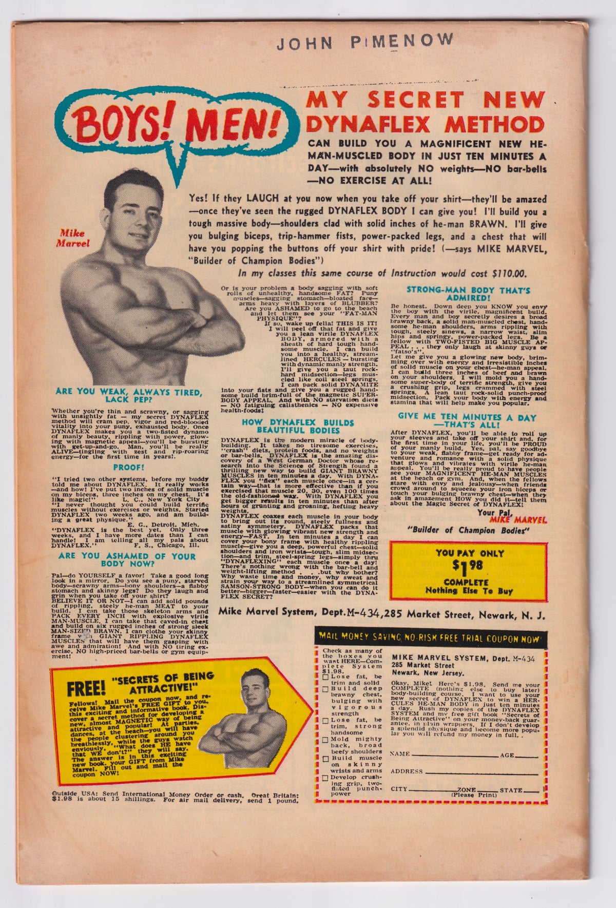 TALES OF SUSPENSE (1959) #63 FN+ (6.5)