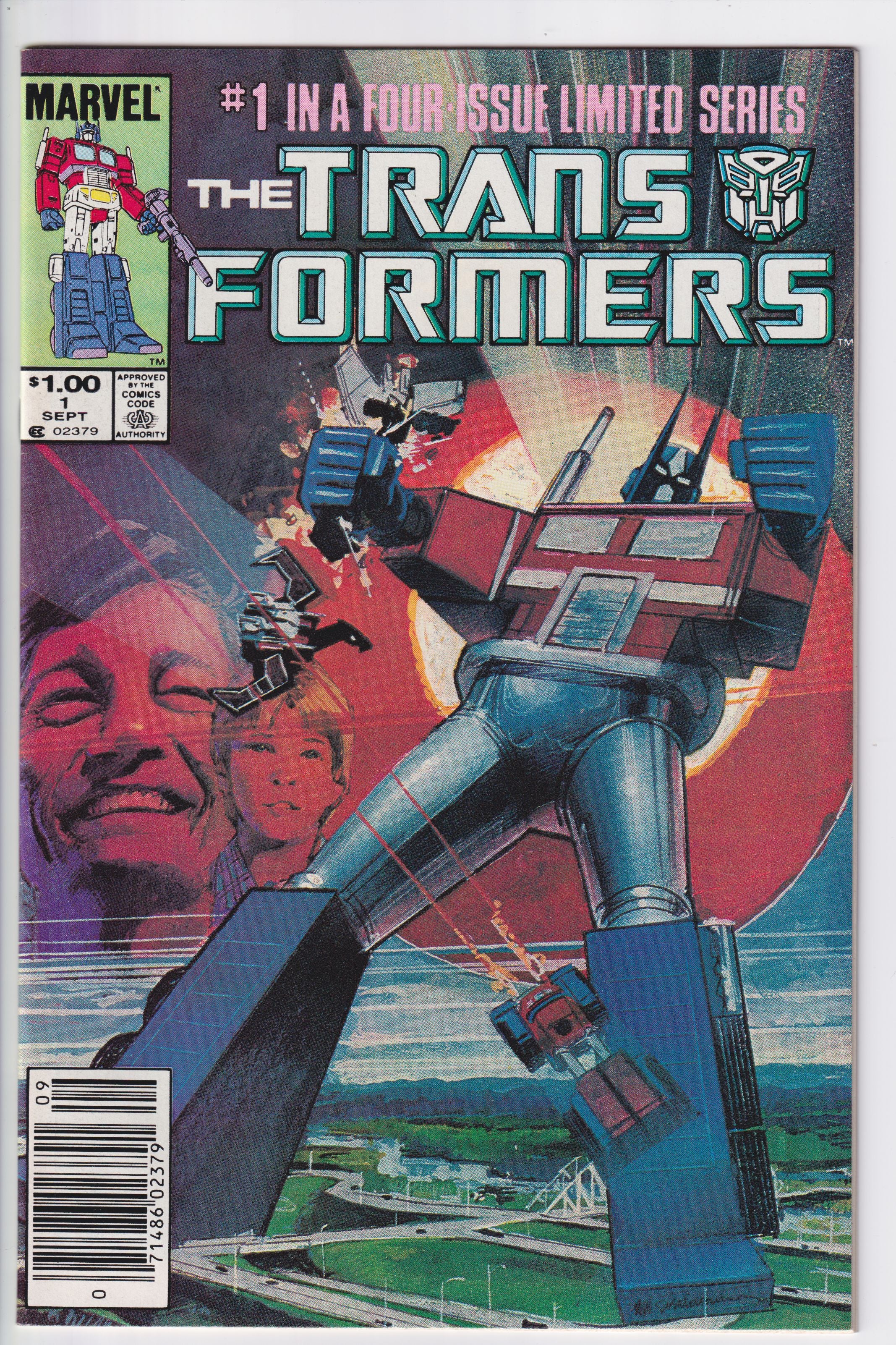TRANSFORMERS (1984) #1 NM