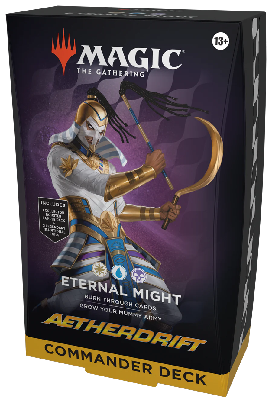 Magic The Gathering Ccg Aetherdrift Commander Deck Eternal Might