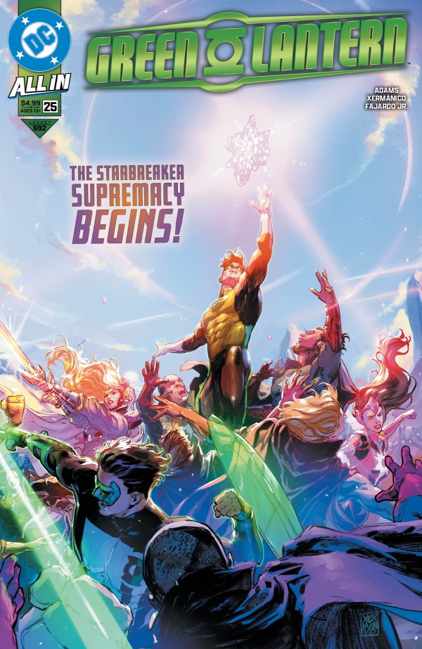 Green Lantern #25 Cover A Xermanico Wraparound