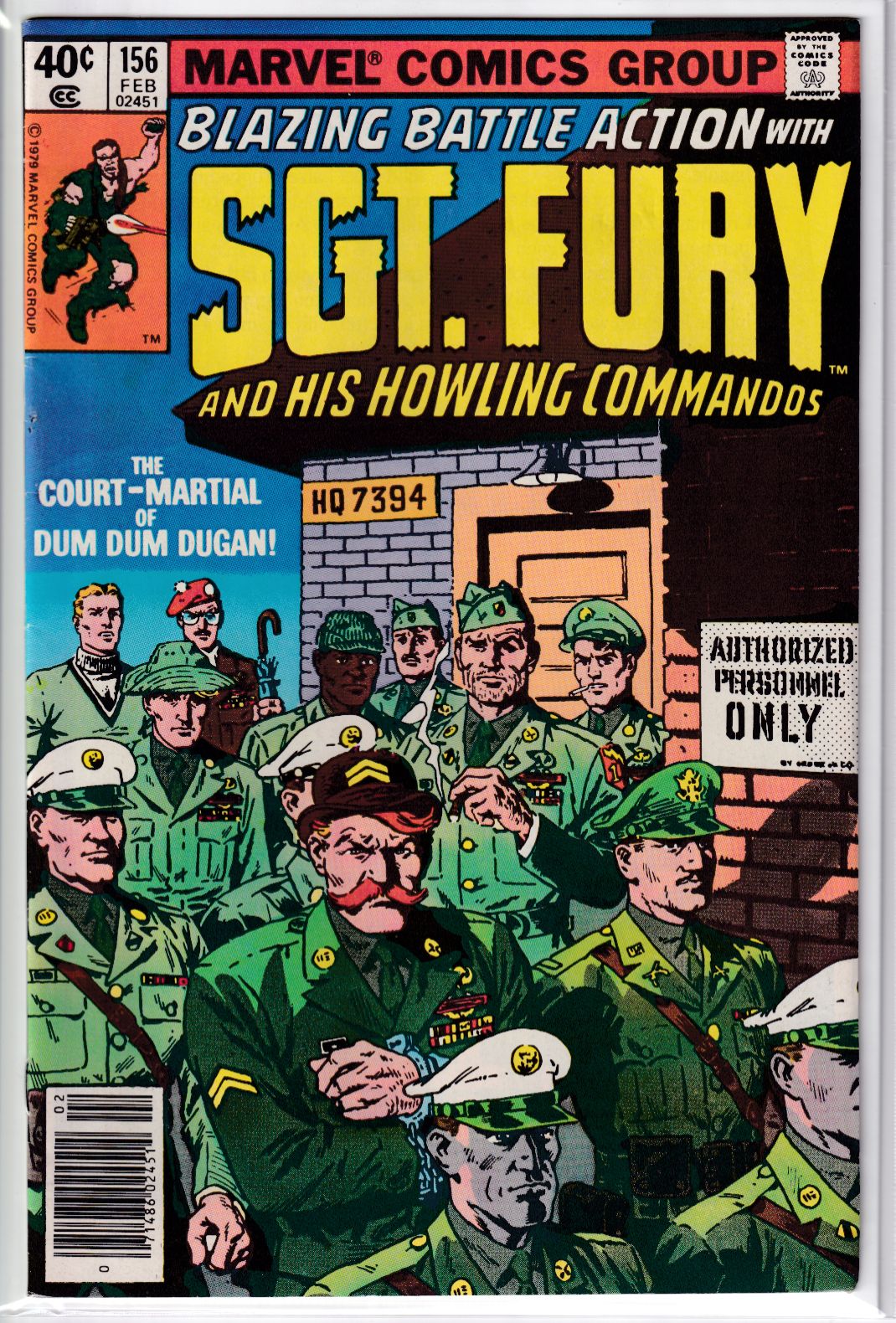 SGT. FURY #156 FN+