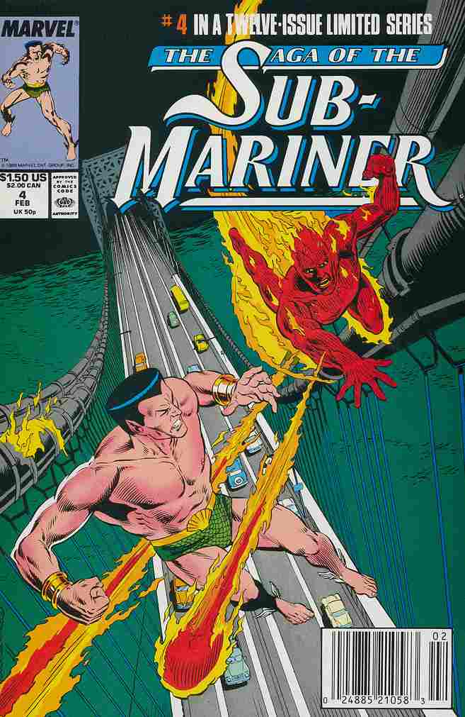 SAGA OF THE SUB-MARINER #4