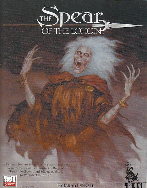 D&D SPEAR OF THE LOHGIN