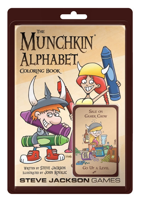 MUNCHKIN ALPHABET COLORING BOOK