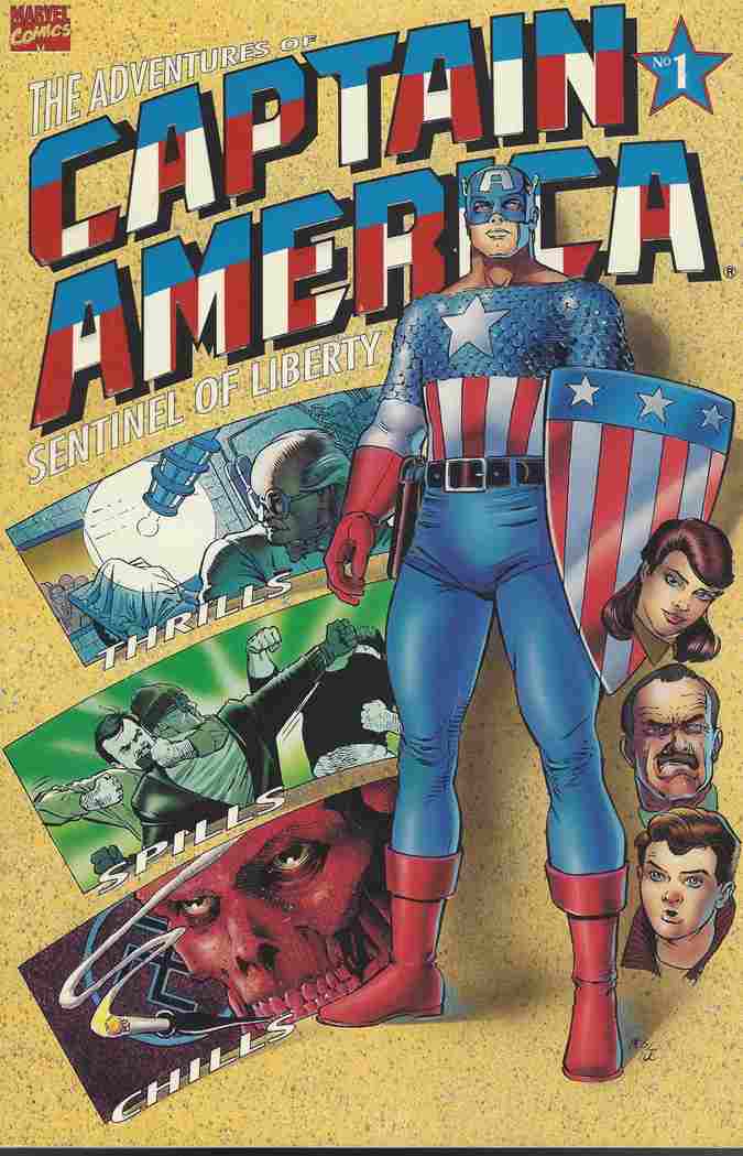 ADVENTURES OF CAPTAIN AMERICA -SET- (#1 - #4)