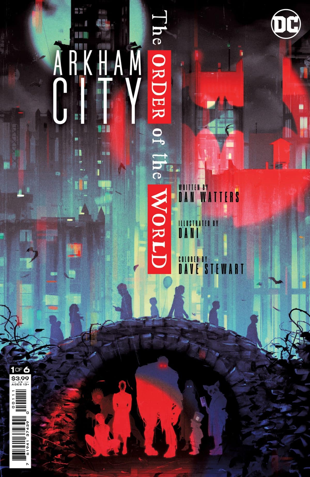 ARKHAM CITY ORDER OF THE WORLD -SET- (#1 - #6)
