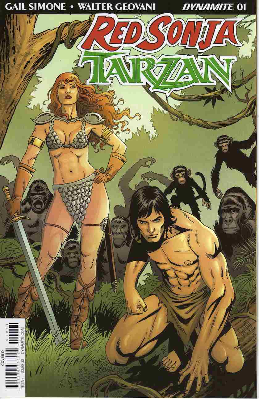 RED SONJA TARZAN D COVERS (#1- #6) -SET-
