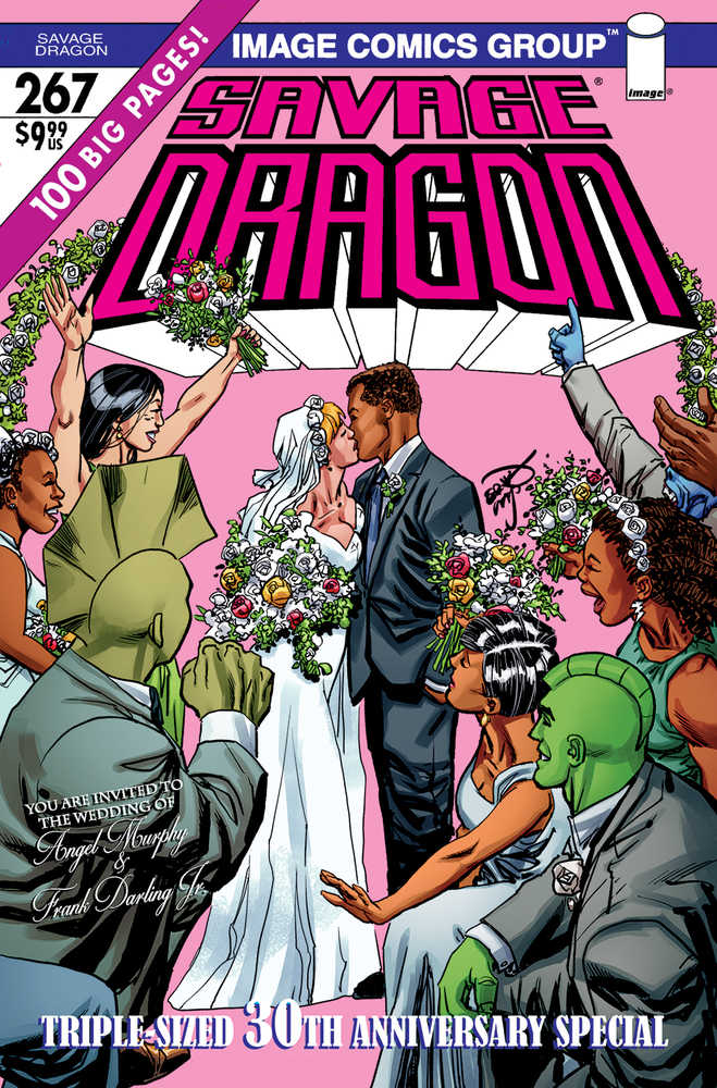 Savage Dragon #267 Cover B Retro 70s Trade Dress (Mature) Variant