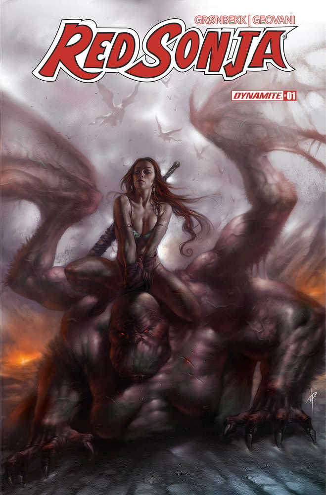 Red Sonja 2023 #1 Cover K 10 Copy Parrillo Original