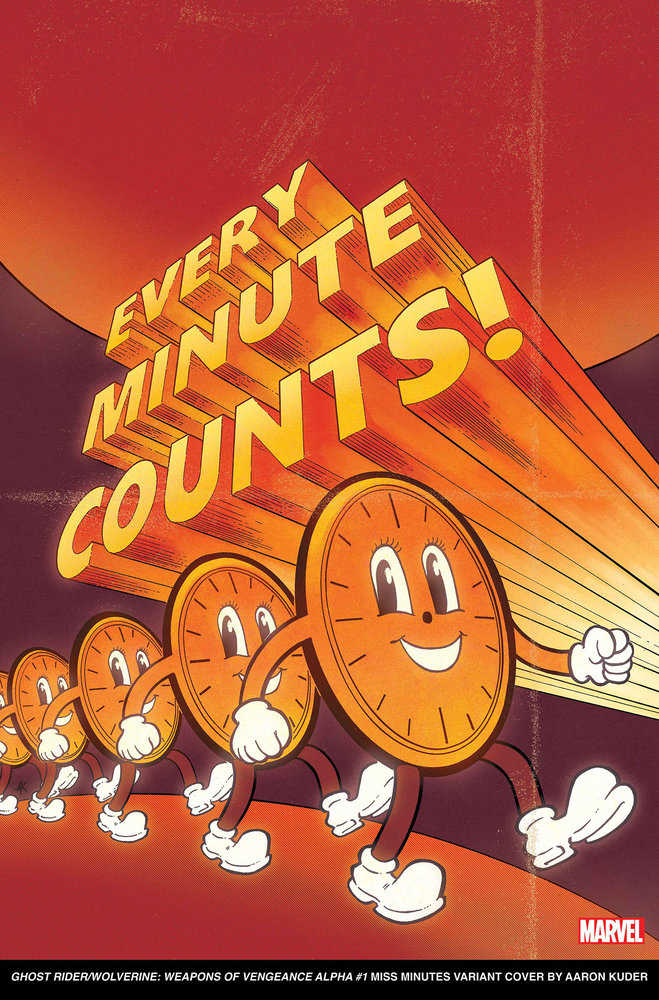 Ghost Rider/Wolverine: Weapons Of Vengeance Alpha #1 Aaron Kuder Miss Minutes Variant