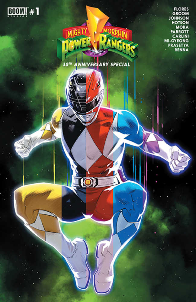 MMPR 30th Anniversary Special #1 Cover A Mora