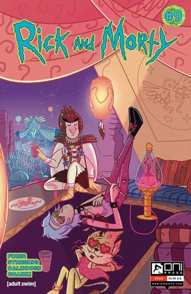Rick And Morty #9 Cover C Gina Allnatt Variant (Mature)