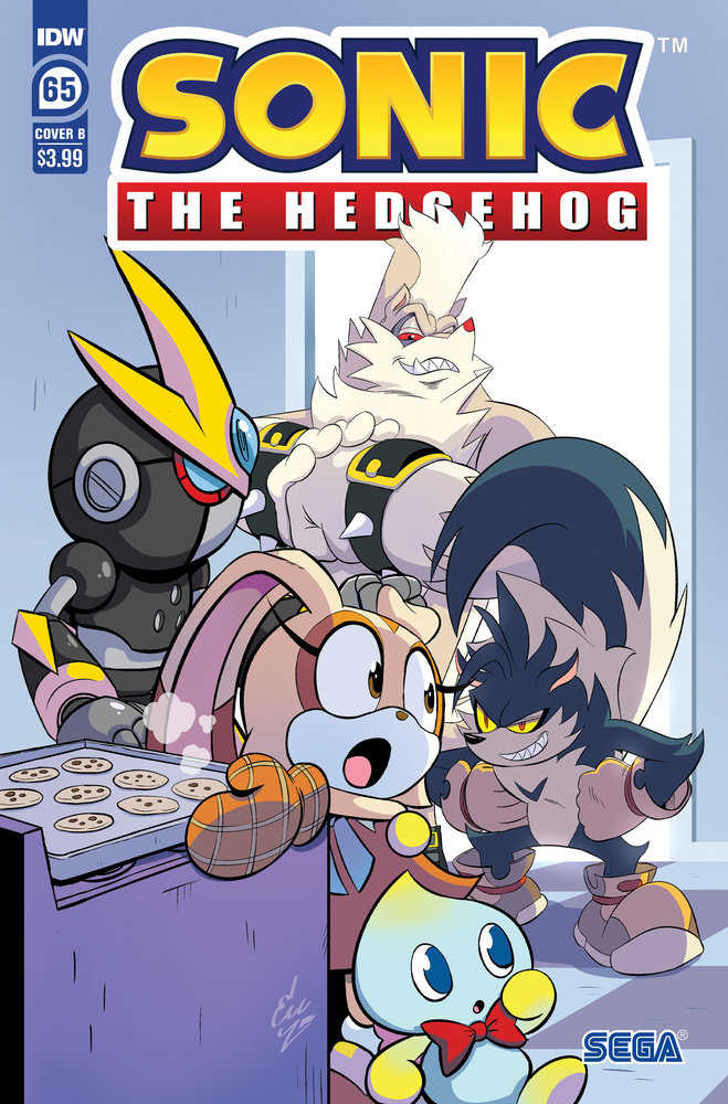 Sonic The Hedgehog #65 Variant B (Lide)