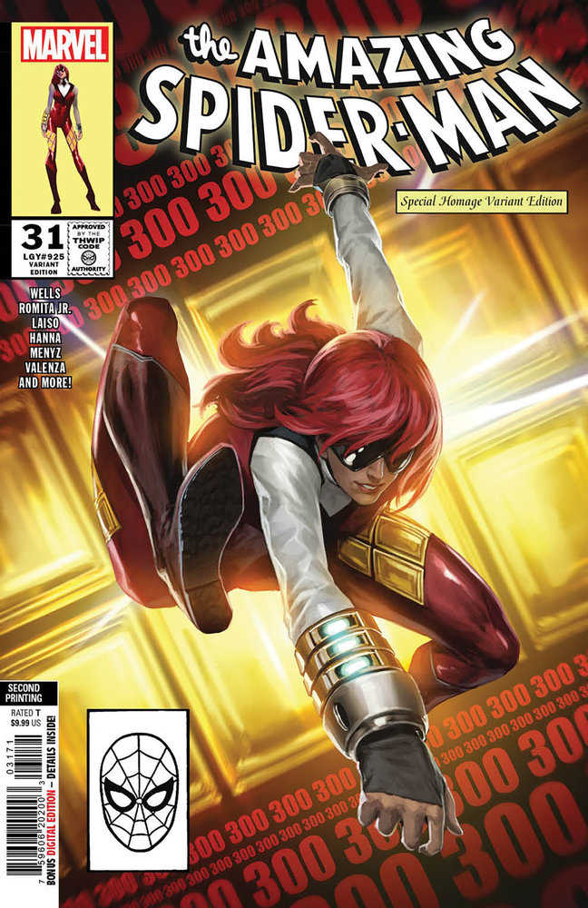 Amazing Spider-Man #31 Skan 2nd Print Variant