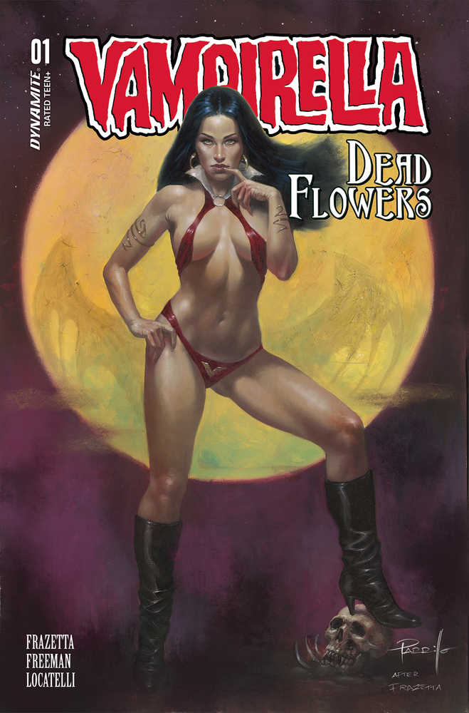 Vampirella Dead Flowers #1 (Of 4) Cover G Parrillo Foil