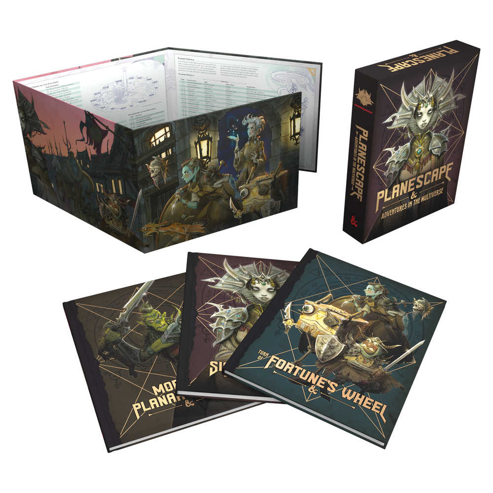 Dungeons & Dragons Role Playing Game Planescape Adventure In Multiverse Alt Hardcover