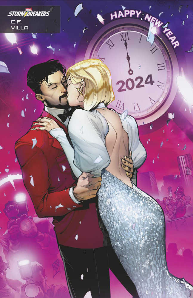 Invincible Iron Man #13 C.F. Villa Stormbreakers Variant