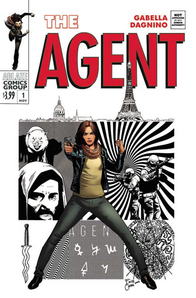 The Agent #1 Cover D Fritz Casas Shield Homage (Mature)