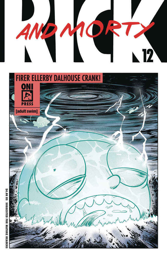 Rick And Morty #12 Cover B Fred C Stresing Manga Variant (Mature)