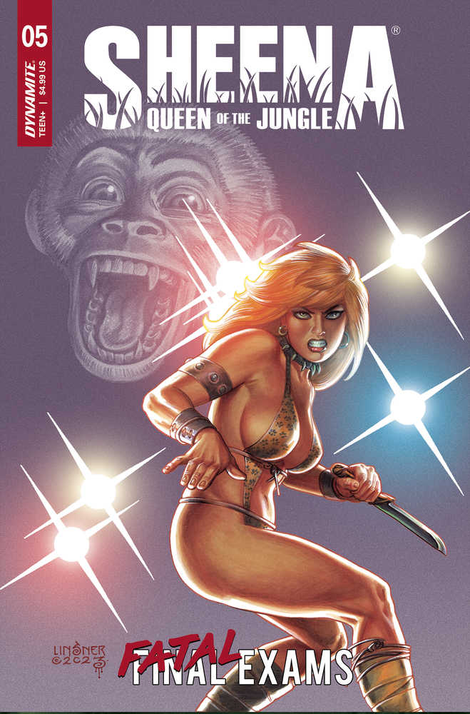 Sheena Queen Of Jungle #5 Cover B Linsner