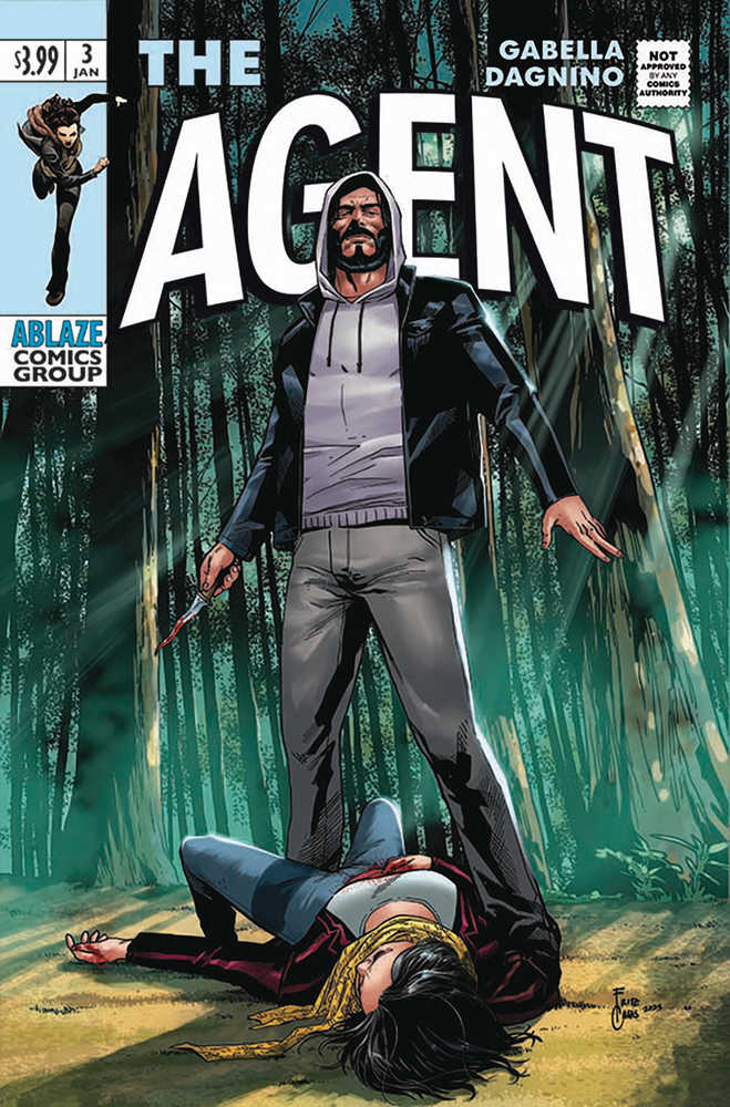 The Agent #3 Cover C Fritz Casas Shield Homage (Mature)