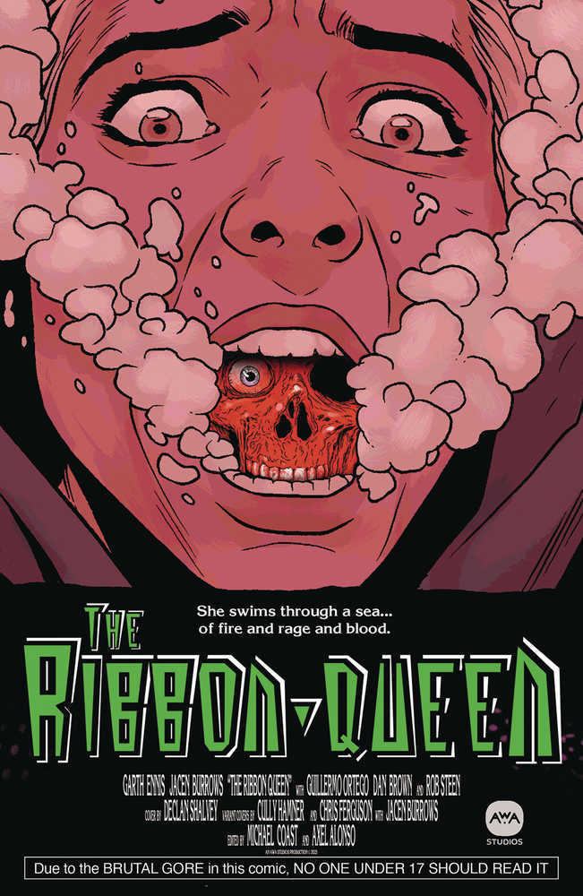 Ribbon Queen #7 (Of 8) Cover C Chris Ferguson & Jacen Burrows Horror Homage Variant (Mature)